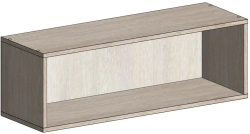 Hinged shelf