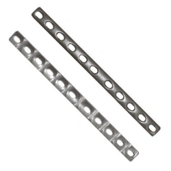 Narrow straight plate with limited contact