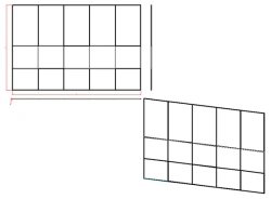 Combination office partition (POC series)