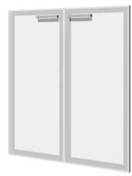 MAGNA Door to wide shelving unit / glass, Art. MDSh 08