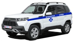 Cars for transporting people other type M1NT modification M1NTVC on the basis of LADA NIVA, type 2123, modification 212300-80.