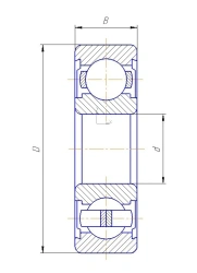 Bearing 76-80204YUS1-ETU 100/3