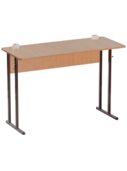 STANDARD Double-seat pupil's table for physics room with constant parameters, type 1