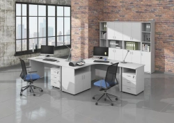 Wooden office shelving units: ETUD" collections