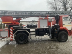 Fire ladder AL-52 (65115) type 434452, on the chassis of modification 65115-A5.