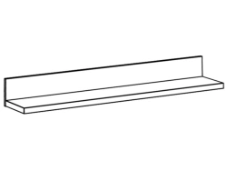 Suspended shelf