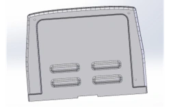 AP 4208-5303109 Rear end panel