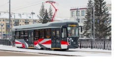 Body of tram car 71-412 of the first complete set
