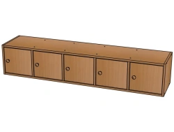 5-section cupboard mezzanine / SD25