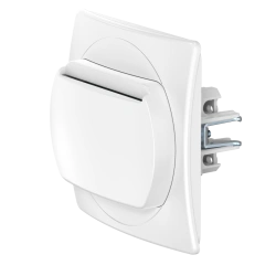 CADUCEUS ALING EON Flush-mounted card switch 10A, 250V~, white, art. no. E6095.00
