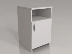 Rolling cabinet with door and niche Model: TP-3 of "Edelwood" trade mark
