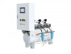 Vacuum station CADUCEUS VAC 3/8 D, 0.37 kW, 8 m3/hour, -0.04-0.9 MPa