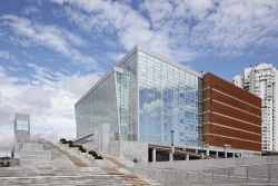 Stopsol Phoenix Clear 5 mm thick coated glass with sun protection hard coating