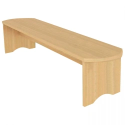Wooden bench