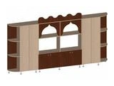 Rack for children's music room art. S.06.100