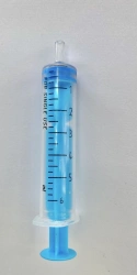 Single-use injection syringes, sterile, 3-part, in version 5 A "Luer" without needle