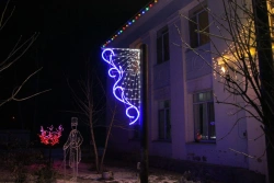 LED console (LED panel) "Curl" - decorative street lamp on brackets (modifications 220V, 24V, 12V)