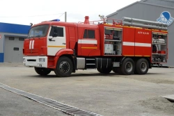 Foam extinguishing vehicle APT (5,0-8,0)-?, type 58816, modification APT (5,0-8,0)-? (65115), on chassis KAMAZ-65115-A5, 65115-5
