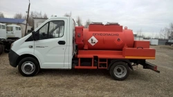 Fuel tanker type 2790H, modification 2790H-01 on the basis of GAZ A chassis, modifications A21R22