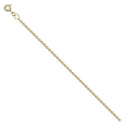 Neck ornament of 585 gold Cobra green chain with diamond facet NC17-080 0.4MM 35SM 5.91G