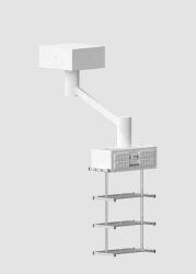 Medical consoles KR-01 with accessories, version variant: ceiling KR-01 (KPO M02)
