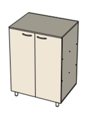 Low cupboard (documents, manuals)