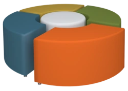 Pouffe "DIAGRAMMA"