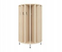 Floor cupboard for towels 5 local semi-circular