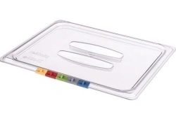 4221117; Lid with handle for polycarbonate container "GASTRUCTURE 1/2" (transparent)
