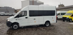 Bus for transportation of passengers and cargoes IATs-1767M2 based on GAZelle NN vehicle of modifications A31R22, A31R32, A32R22