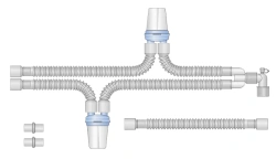 Respiratory devices for joint use with anaesthetic and resuscitation equipment, version: p