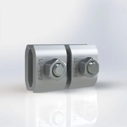 Clamping clamp for earthing wire 066-11