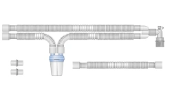 Respiratory devices for joint use with anaesthetic and resuscitation equipment, version: p