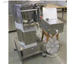 Marine potato peeling machine MKS-100.00.000 not less than 100KG/h not more than 5KG 0.37KVT 220V 530x401x634MM JSC PO "Binom" R