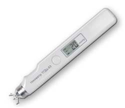 Intraocular pressure tonometer through the eyelid digital portable TGDts-03