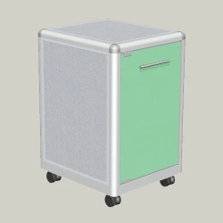 Rolling single-door cabinet model LTP-5