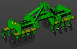 Specialised disc harrows - "Veles ASXPRESS HD-F", "Veles ASXPRESS HD-R".