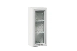 Italy LD.275470.000 Front door 400 high glass (Light Oak )