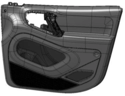 Right front door trim assembly 96830450ZD
