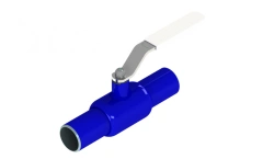 Ball valve all-welded standard bore ball valve under welding Du50, 40 atm. KSHTSC50.00.00.00.00