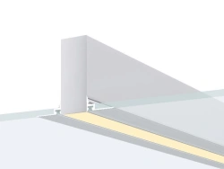 Z1 Lighting Simple Line LED recessed luminaire without frame