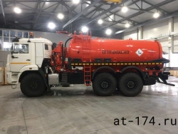 Unit for oil products and gas condensate collection on KAMAZ chassis (AKN).
