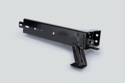 Right rear bumper (for Uaz Hunter from 2010, metal, with folding board) 315140280401030