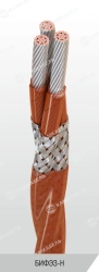 On-board wire for operation at voltage up to 250 V AC with frequency up to 6000 Hz (350 V DC) at atmospheric conditions.