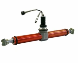 Double-acting double-acting hydraulic cylinder with single-sided rods TG-2