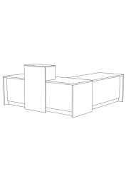 Administrative desk (Reception) art. A-4