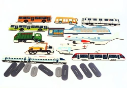 Wooden construction set PUBLIC AND MUNICIPAL TRANSPORT