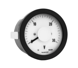 Panel-mounted milliammeter, ammeter and voltmeter: version M42408