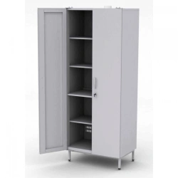 Cabinet for storage of chemical reagents