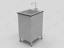 SM series laboratory wash table (single)